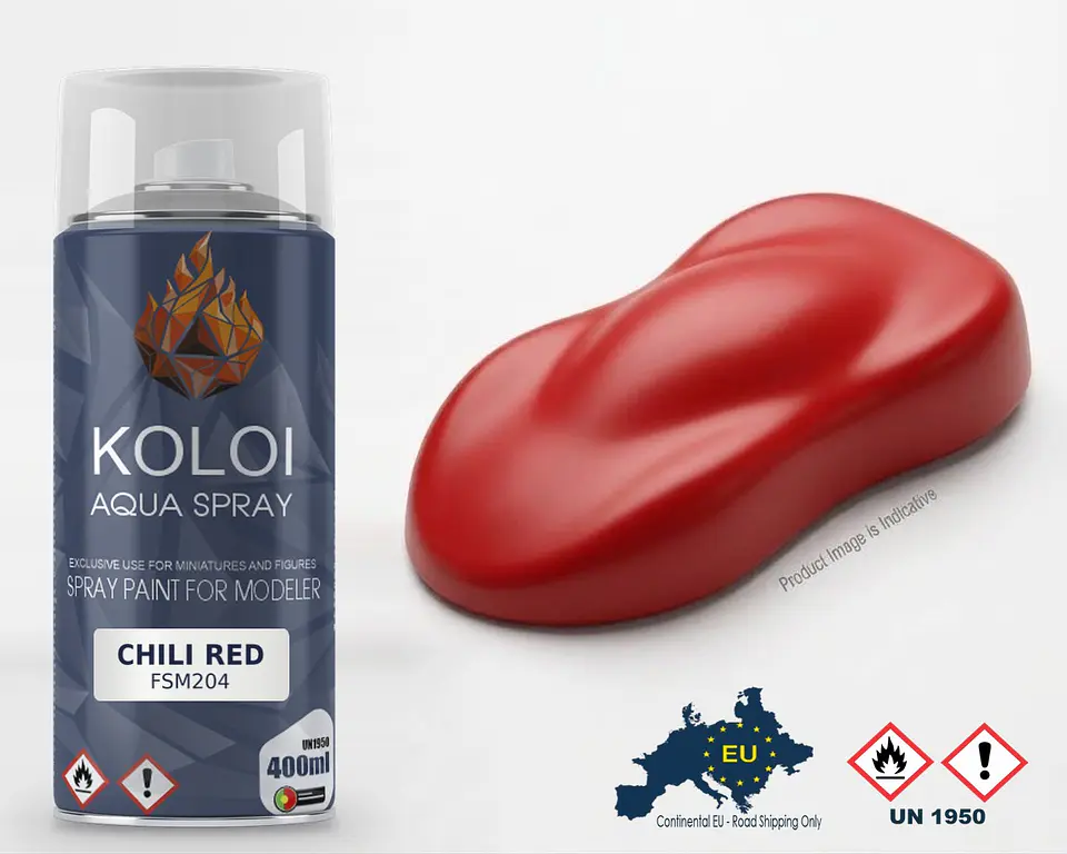 Chili Red – Koloi Aqua Spray 400ml 1