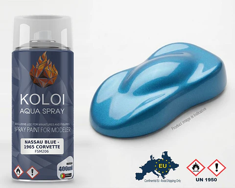 Nassau Blue - 1965 Corvette – Koloi Aqua Spray 400ml