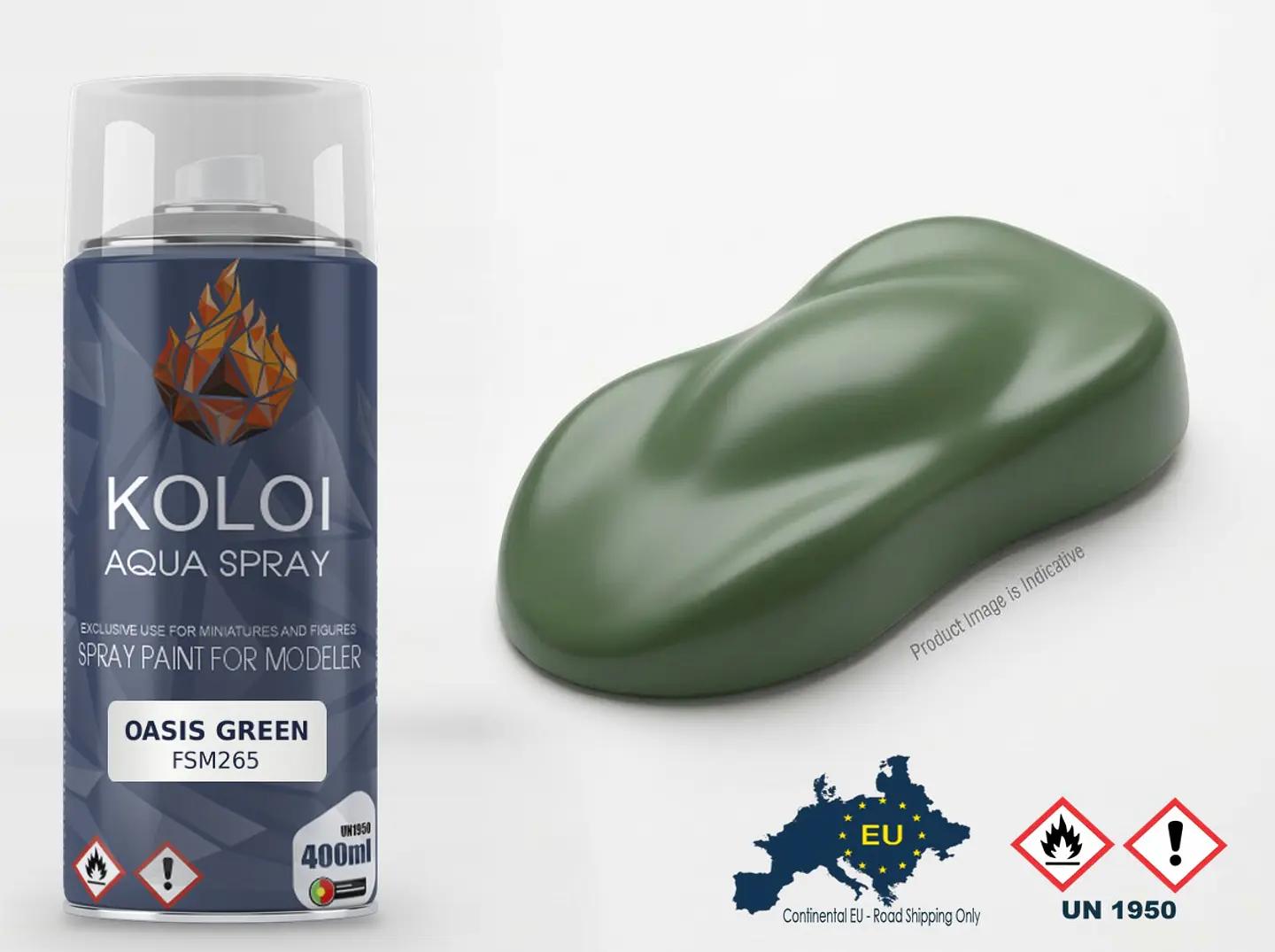 Oasis Green – Koloi Aqua Spray 400ml 1