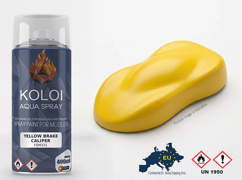 Yellow Brake Caliper – Koloi Aqua Spray 400ml