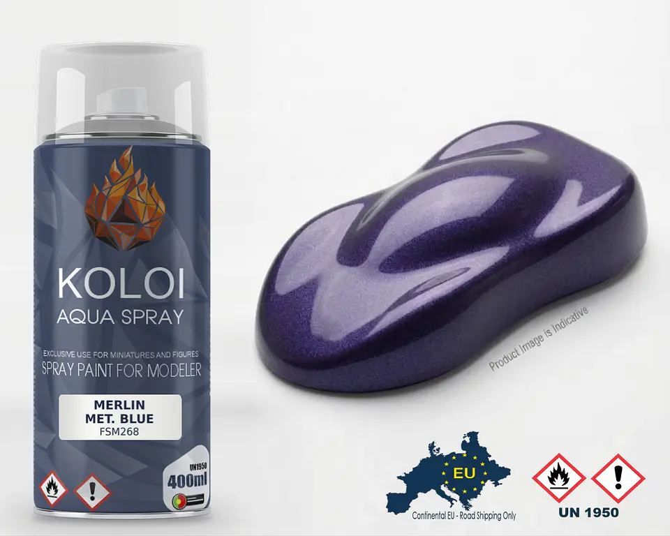 Merlin Met. Blue – Koloi Aqua Spray 400ml 1