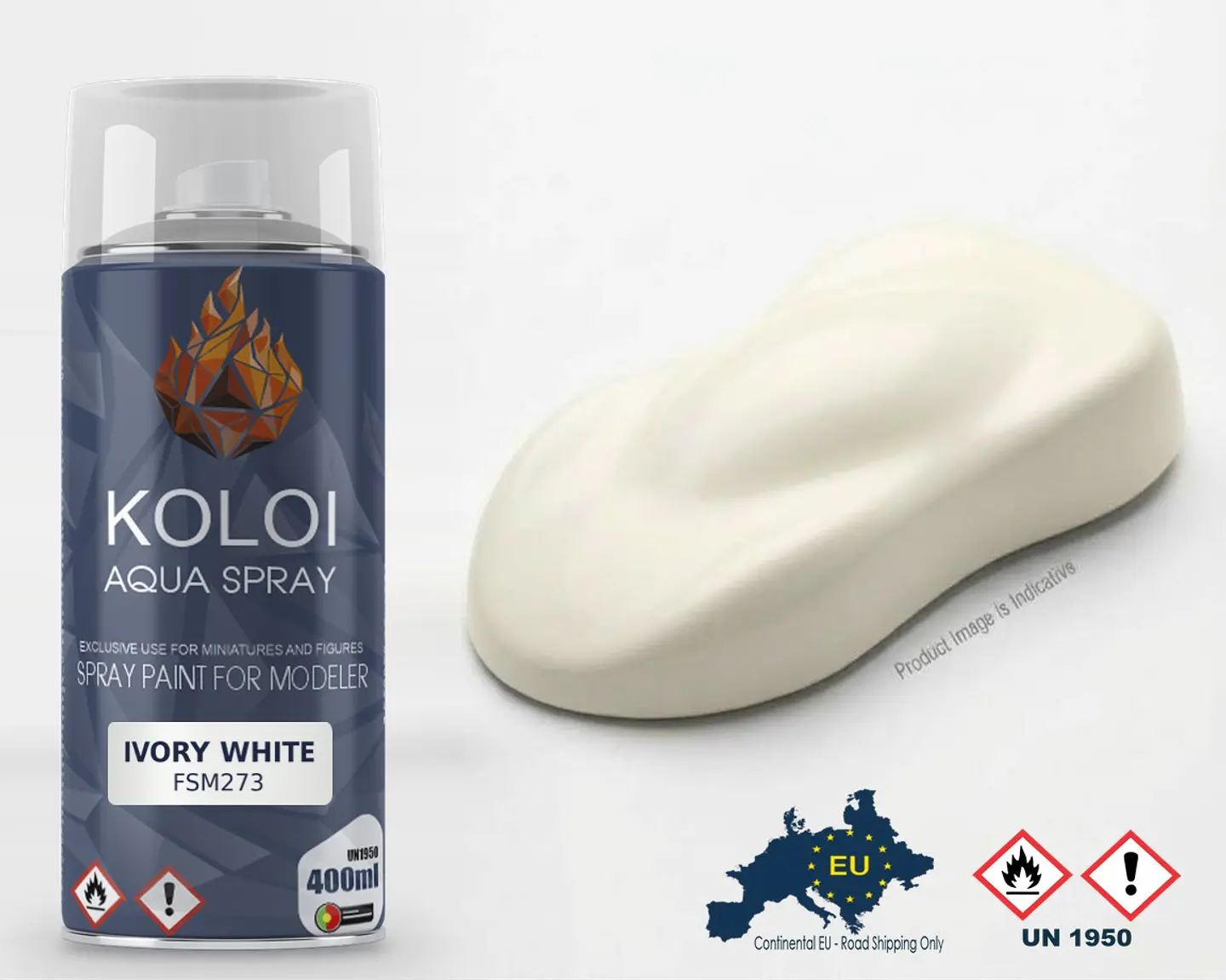 Ivory White – Koloi Aqua Spray 400ml 1
