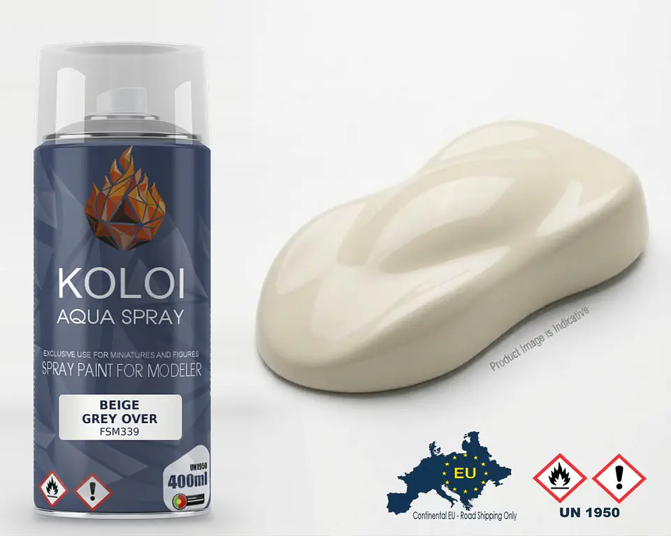 Beige Grey Over – Koloi Aqua Spray 400ml 1