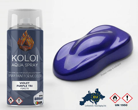 Violet Purple Tri – Koloi Aqua Spray 400ml