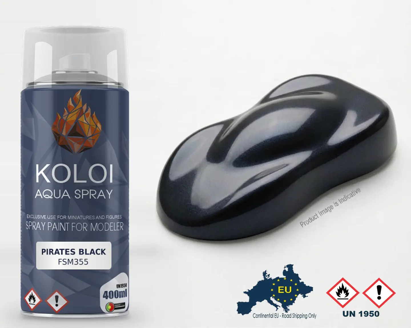 Pirates Black – Koloi Aqua Spray 400ml 1