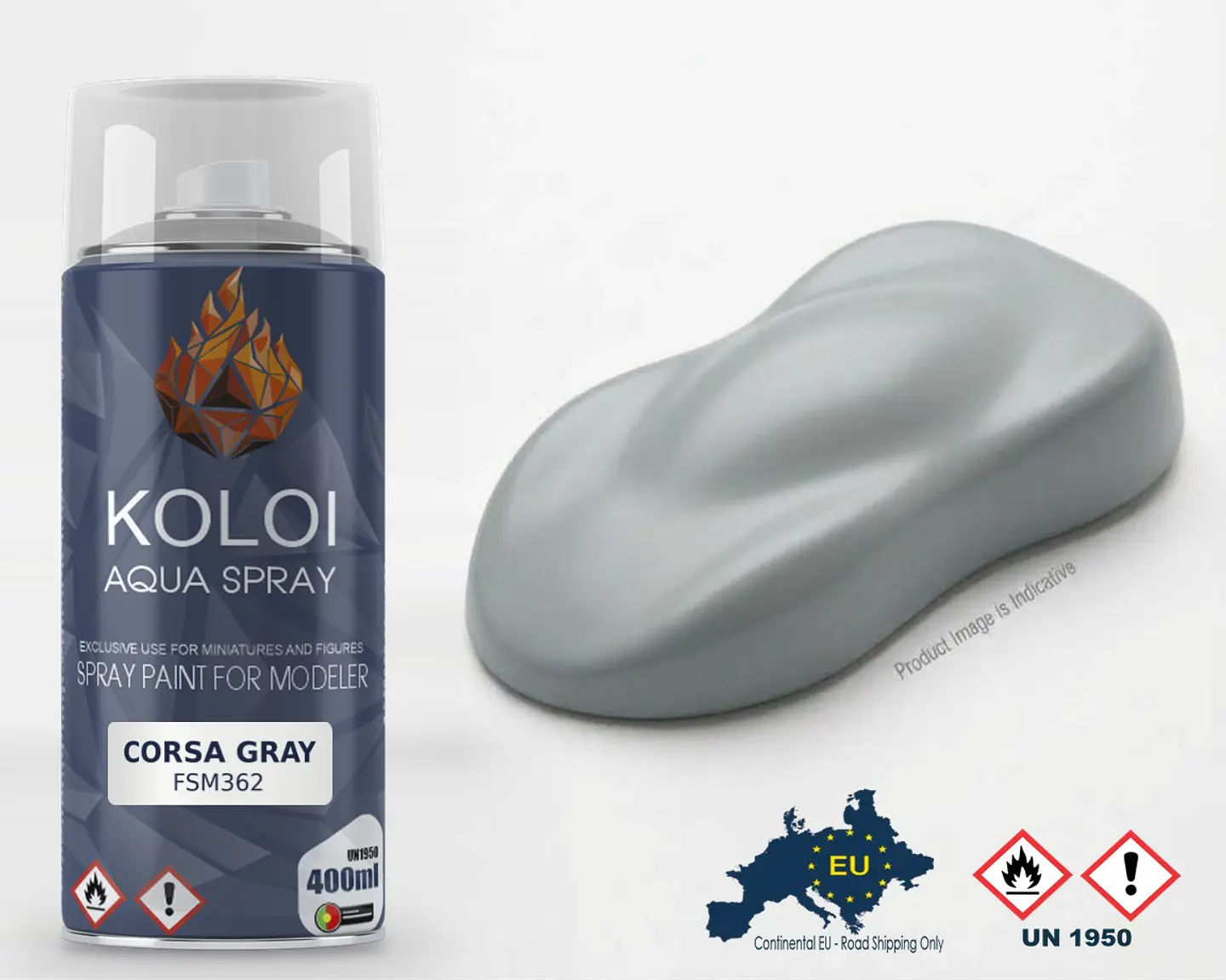 Corsa Gray – Koloi Aqua Spray 400ml 1