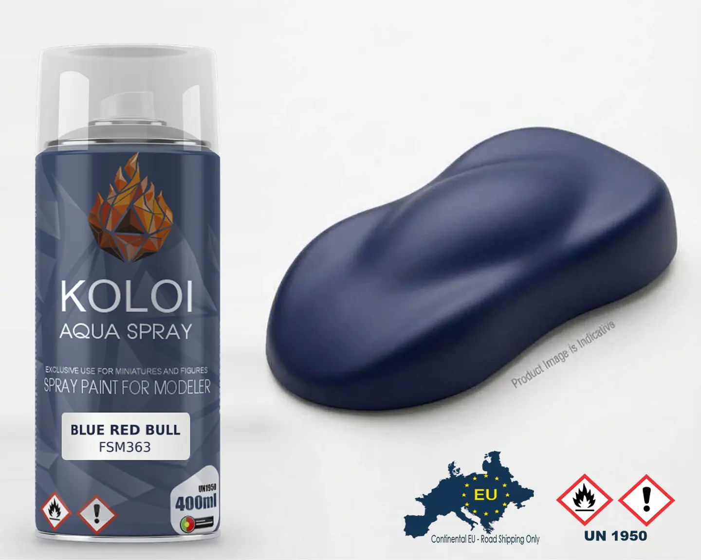 Blue Red Bull – Koloi Aqua Spray 400ml 1