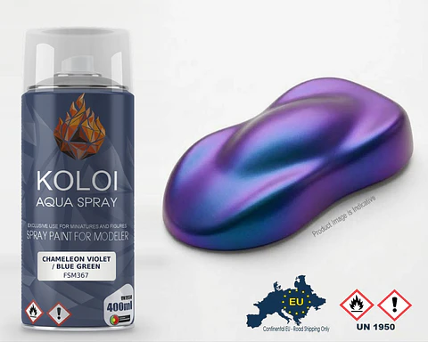 Chameleon Violet / Blue Green – Koloi Aqua Spray 400ml