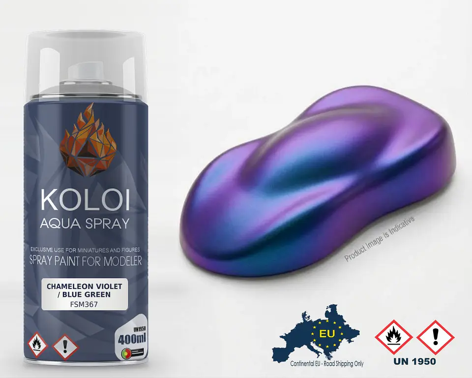 Chameleon Violet / Blue Green – Koloi Aqua Spray 400ml 1