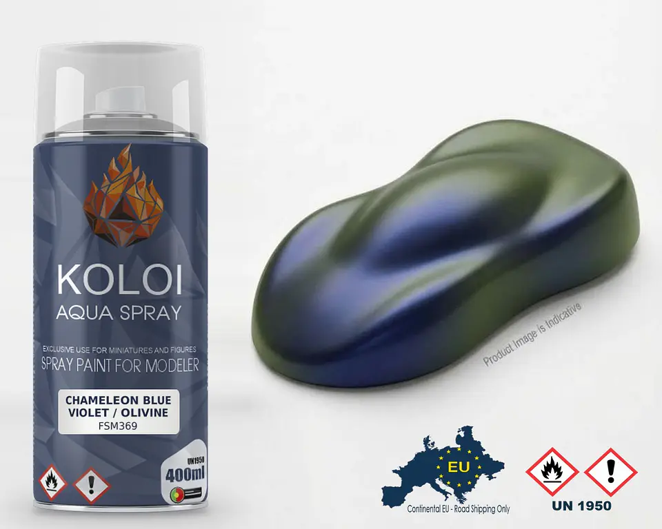 Chameleon Blue Violet / Olivine – Koloi Aqua Spray 400ml 1