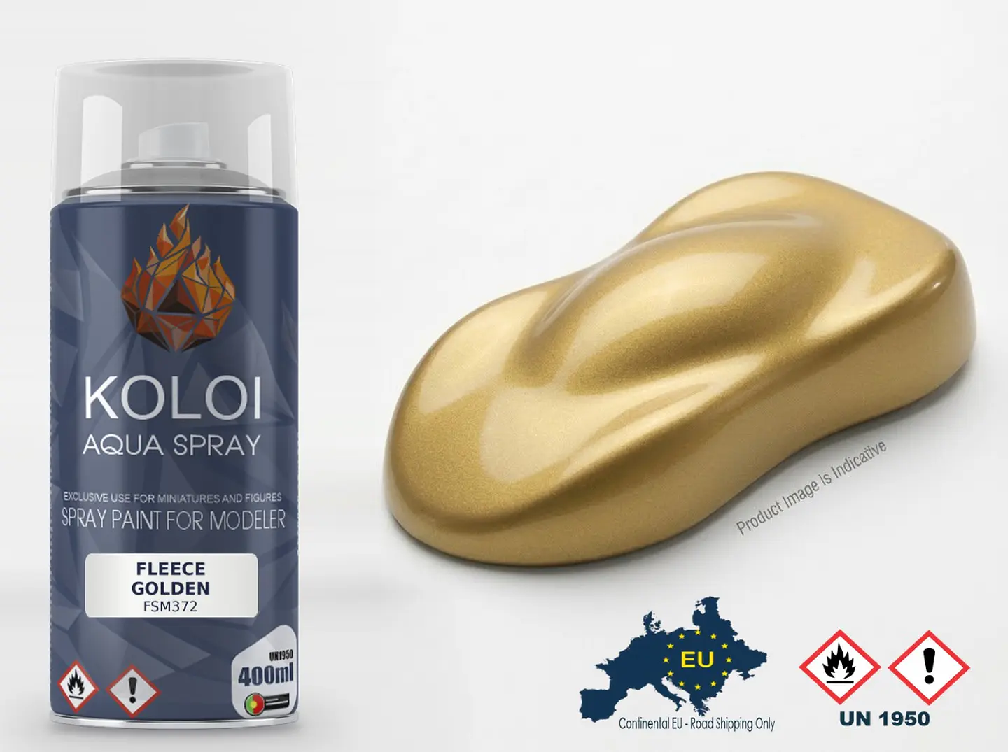 Fleece Golden – Koloi Aqua Spray 400ml 1