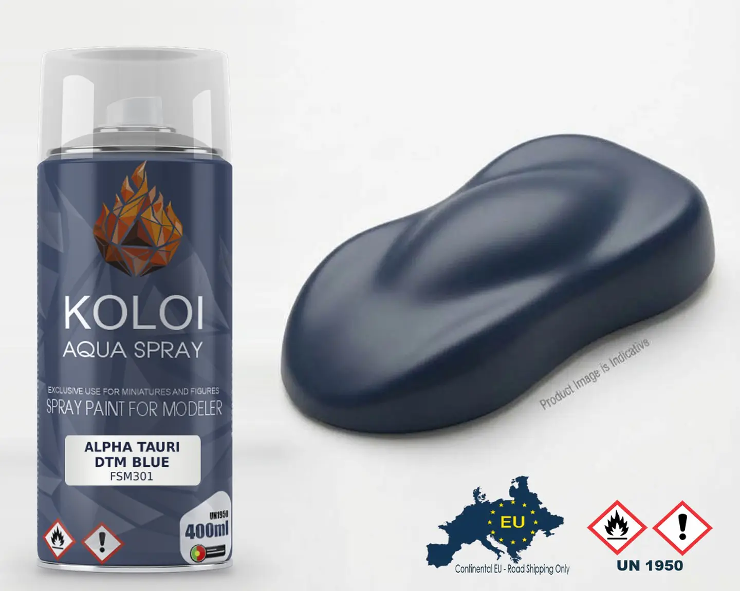 Alpha Tauri DTM Blue – Koloi Aqua Spray 400ml 1
