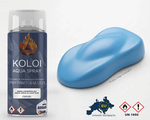 Sierra Cosworth 4x4 Monte Carlo 91 Light Blue – Koloi Aqua Spray 400ml