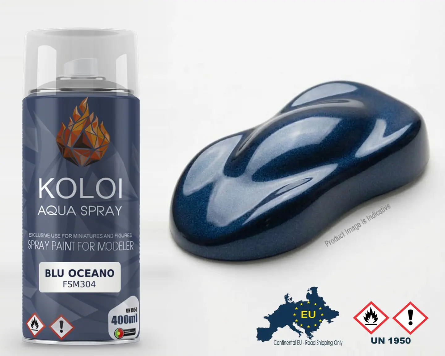Blu Oceano – Koloi Aqua Spray 400ml 1