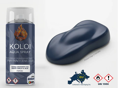 Sierra Cosworth 4x4 Monte Carlo 91 Blue – Koloi Aqua Spray 400ml