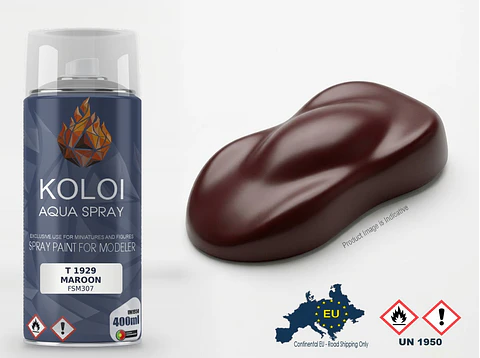 T 1929 Maroon – Koloi Aqua Spray 400ml