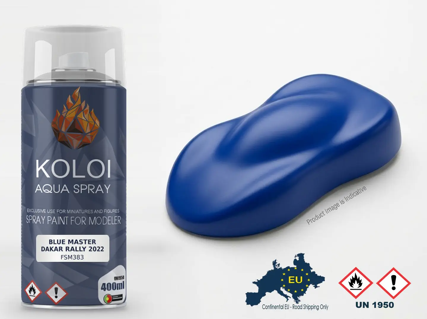 Blue Master Dakar Rally 2022 – Koloi Aqua Spray 400ml 1