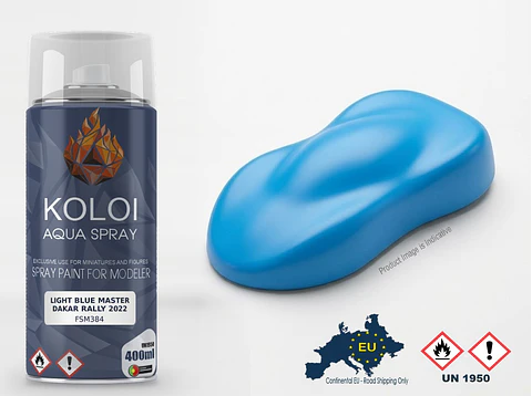 Light Blue Master Dakar Rally 2022 – Koloi Aqua Spray 400ml