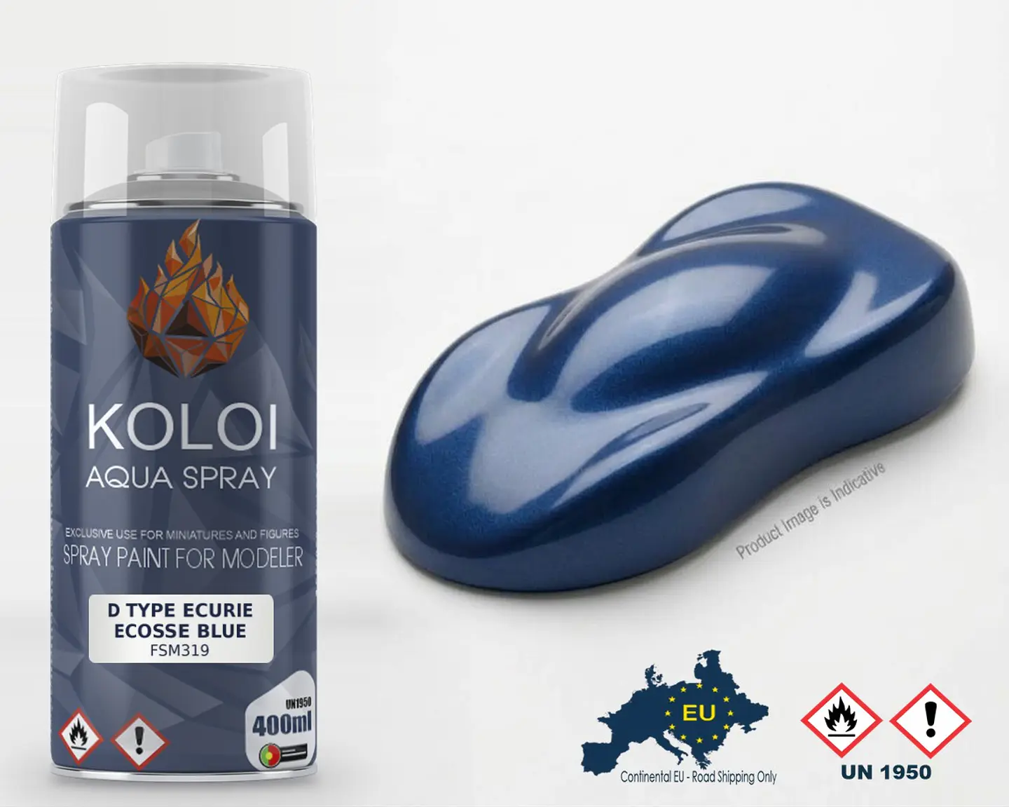 D Type Ecurie Ecosse Blue – Koloi Aqua Spray 400ml 1