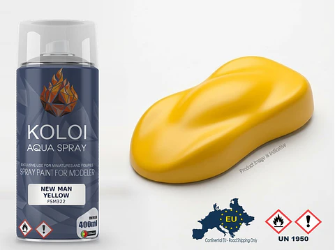New Man Yellow – Koloi Aqua Spray 400ml