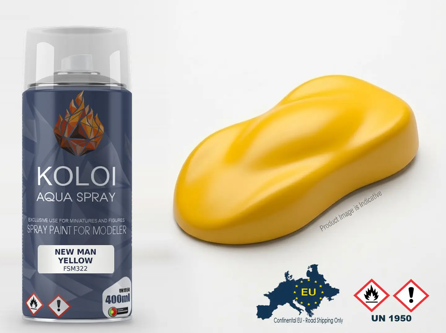 New Man Yellow – Koloi Aqua Spray 400ml 1