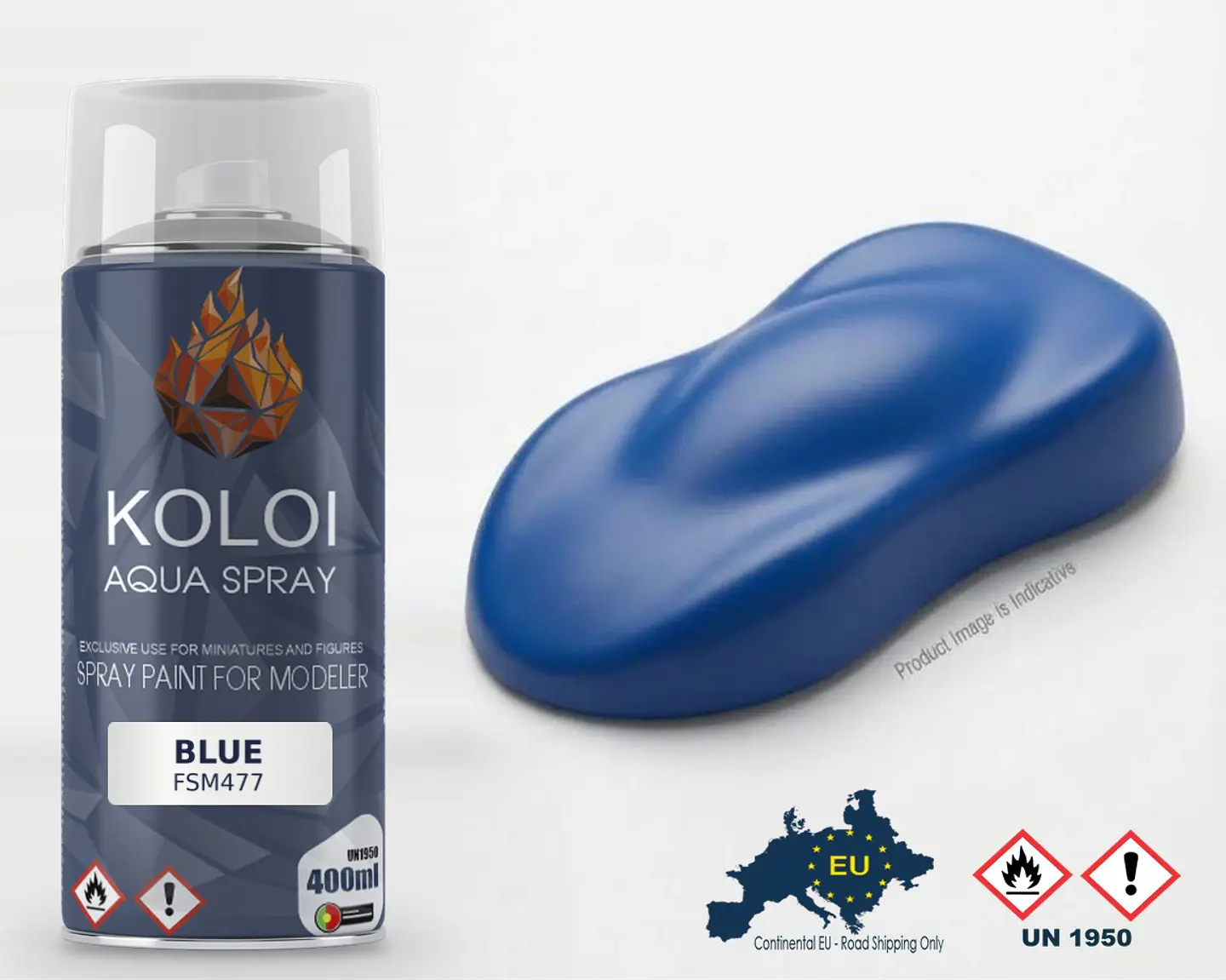 Blue – Koloi Aqua Spray 400ml 1