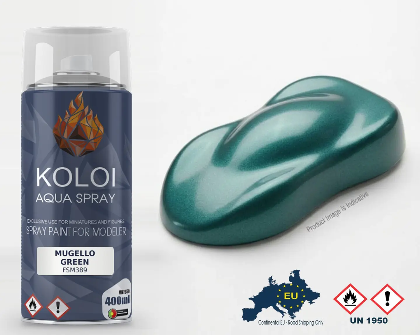 Mugello Green – Koloi Aqua Spray 400ml 1