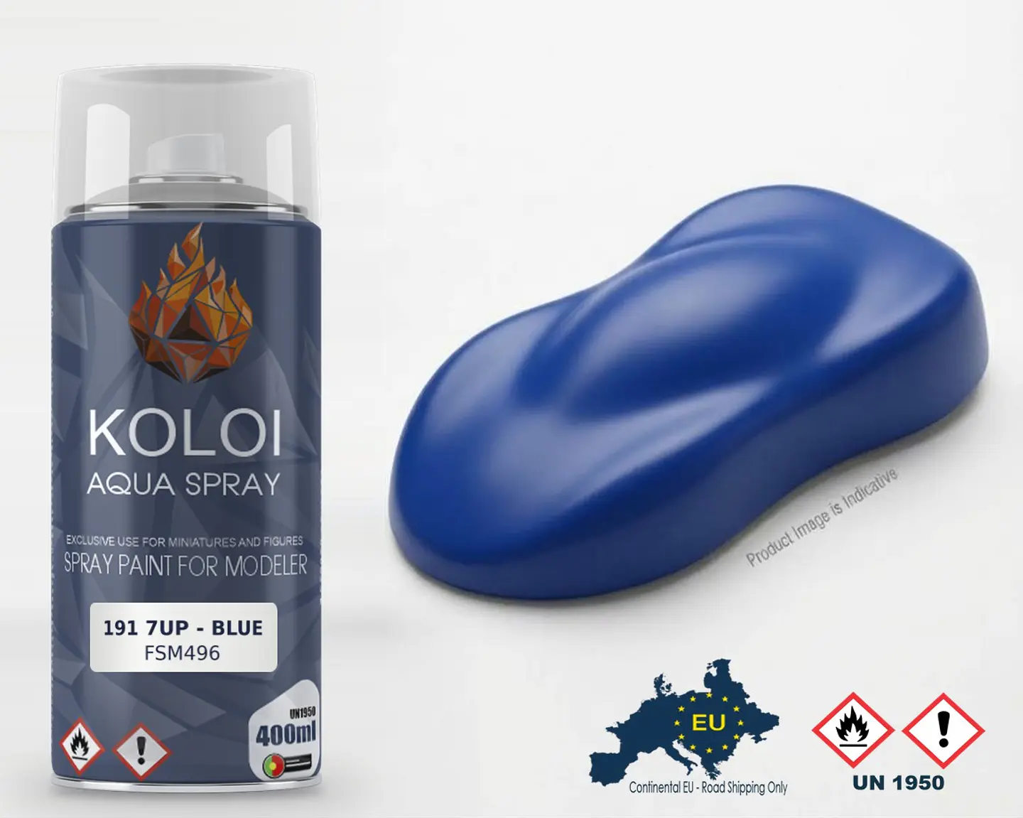 191 7UP - Blue – Koloi Aqua Spray 400ml 1