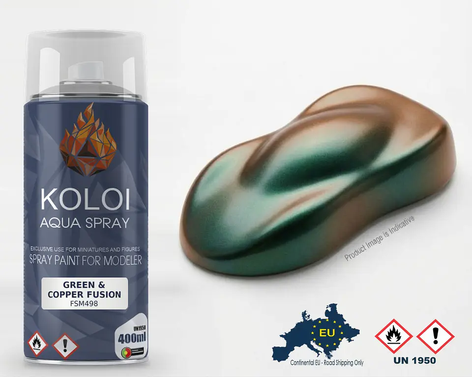 Green & Copper Fusion – Koloi Aqua Spray 400ml 1