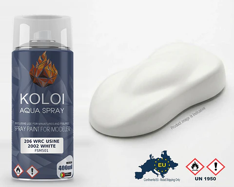 206 WRC Usine 2002 White – Koloi Aqua Spray 400ml