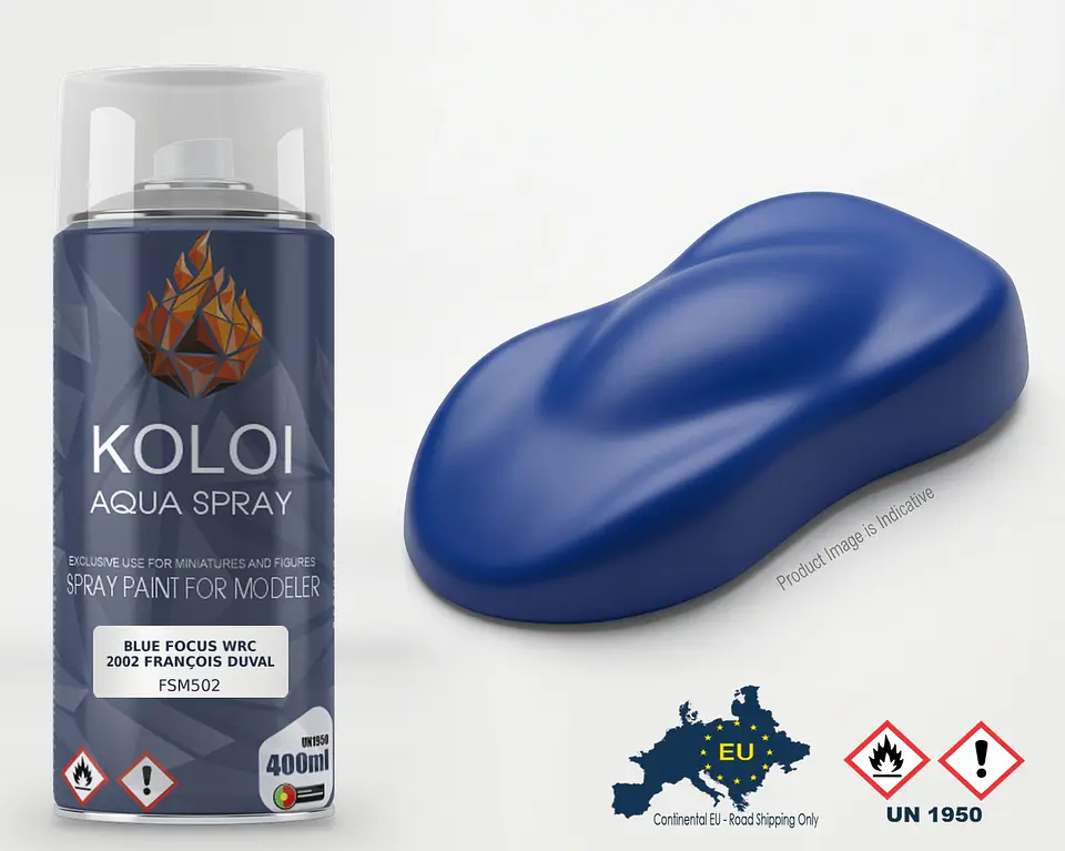Blue Focus WRC 2002 François Duval – Koloi Aqua Spray 400ml 1
