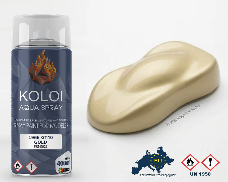 1966 GT40 Gold – Koloi Aqua Spray 400ml 1