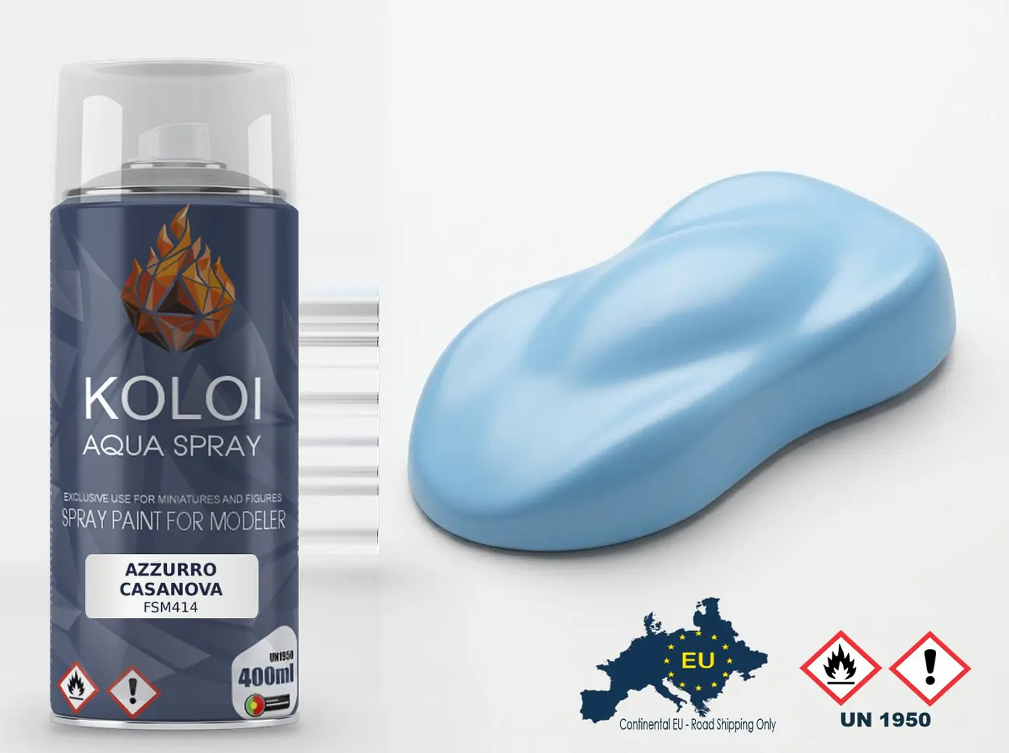 Azzurro Casanova – Koloi Aqua Spray 400ml 1