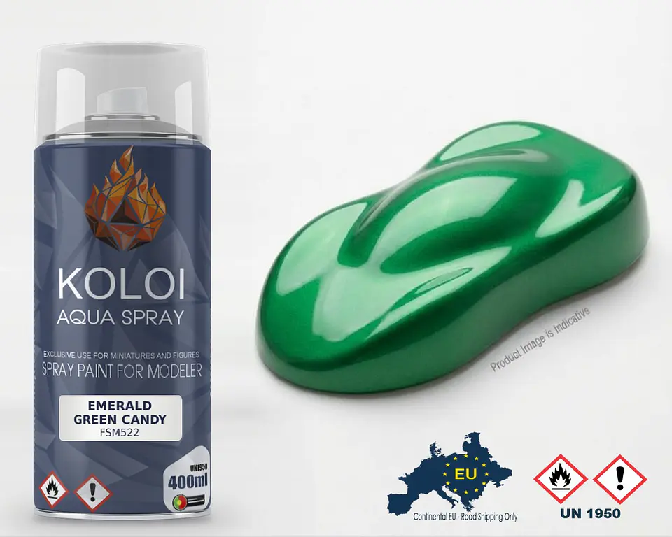 Emerald Green Candy – Koloi Aqua Spray 400ml 1