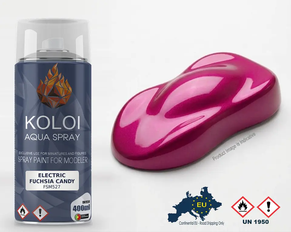 Electric Fuchsia Candy – Koloi Aqua Spray 400ml 1