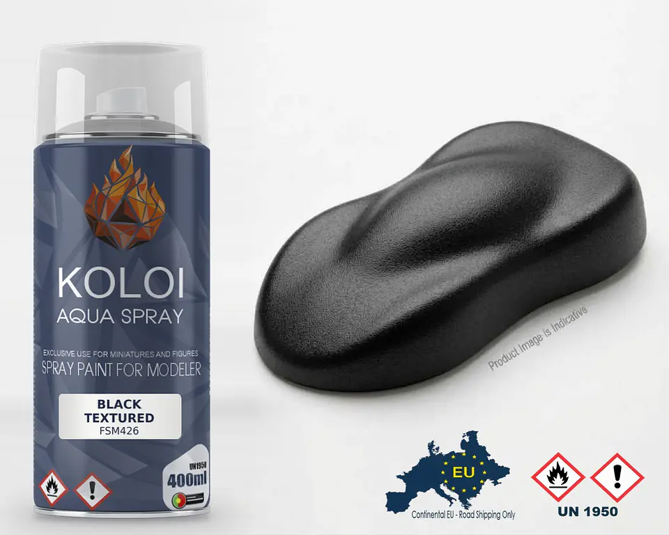 Black Textured – Koloi Aqua Spray 400ml 1