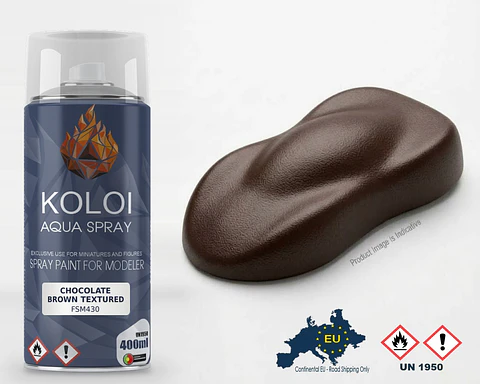 Chocolate Brown Textured – Koloi Aqua Spray 400ml