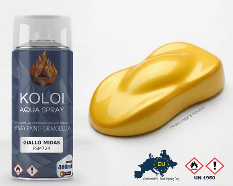 Giallo Midas – Koloi Aqua Spray 400ml