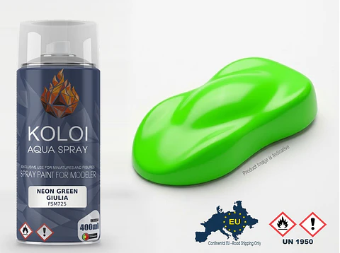 Neon Green Giulia – Koloi Aqua Spray 400ml
