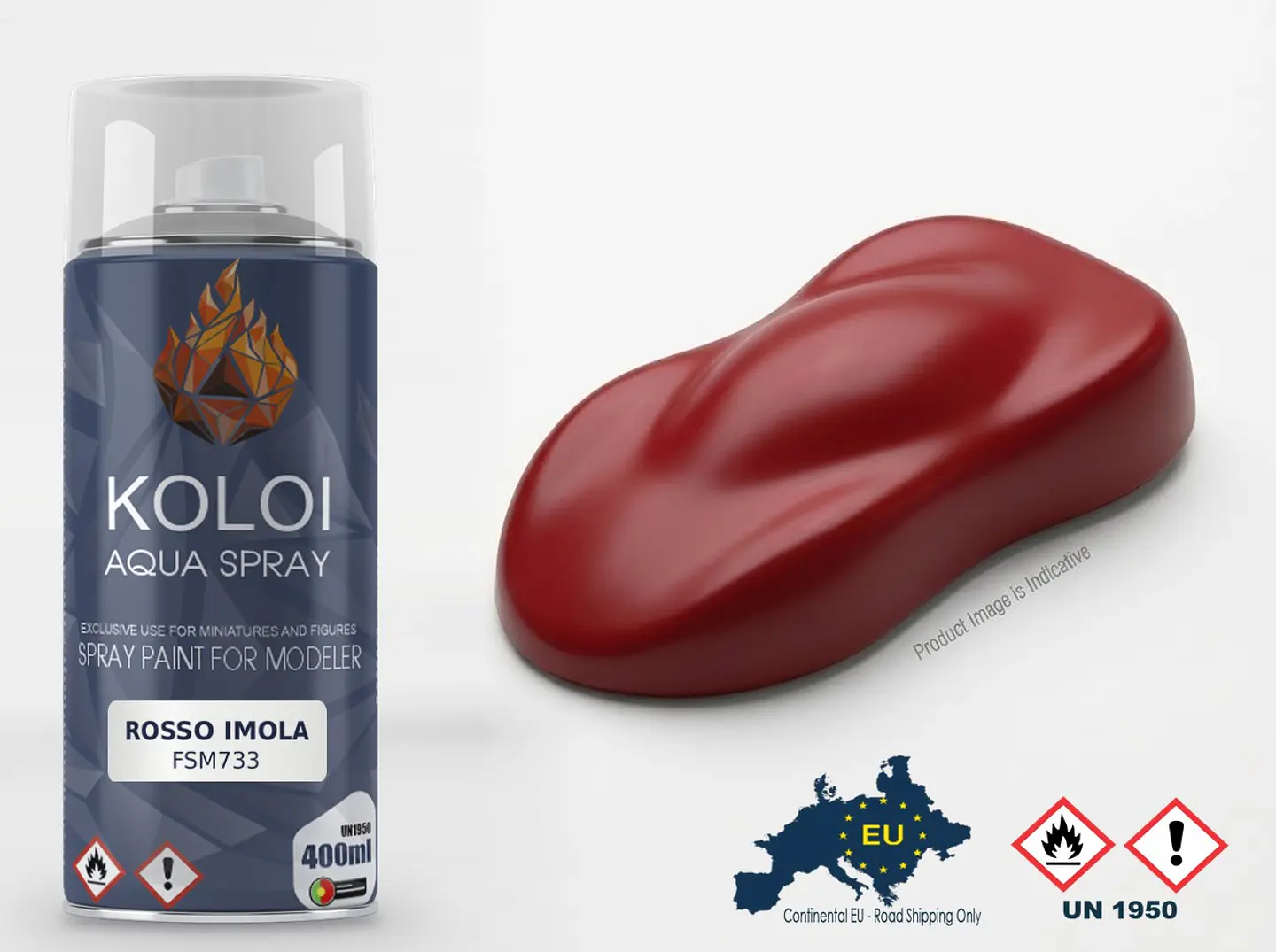 Rosso Imola – Koloi Aqua Spray 400ml 1