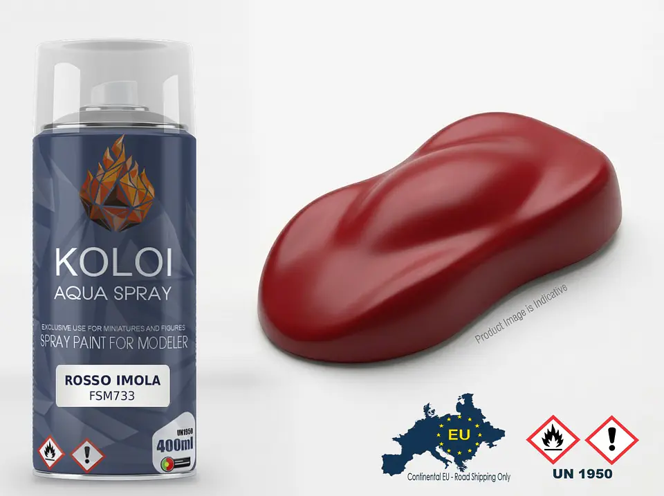 Rosso Imola – Koloi Aqua Spray 400ml 1