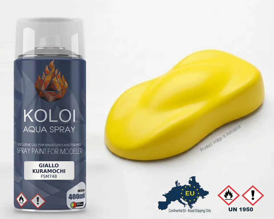 Giallo Kuramochi – Koloi Aqua Spray 400ml 1