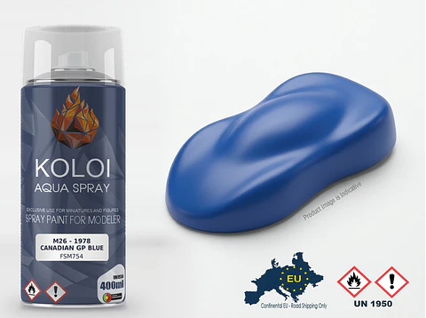 M26 - 1978 Canadian GP Blue – Koloi Aqua Spray 400ml