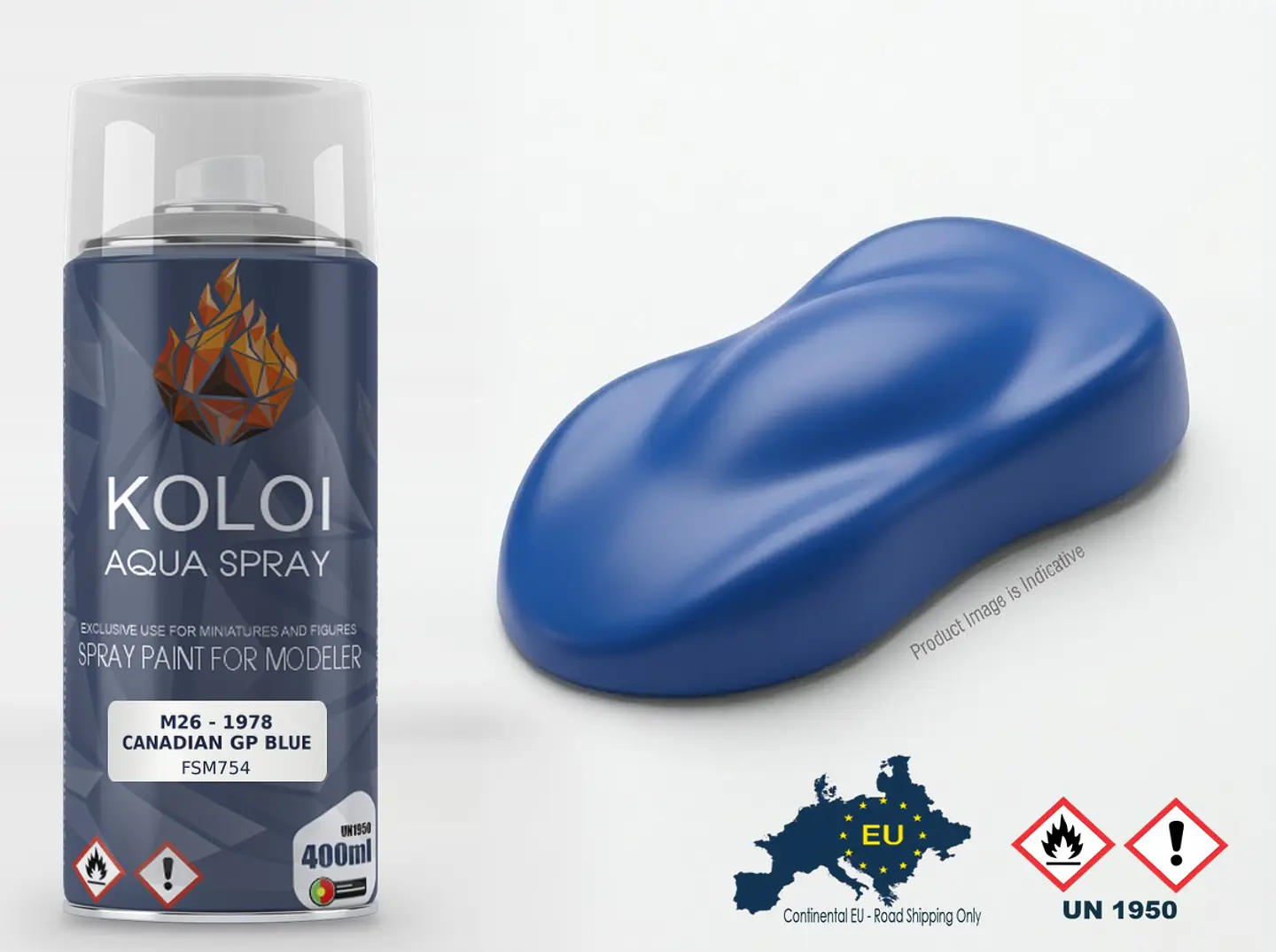 M26 - 1978 Canadian GP Blue – Koloi Aqua Spray 400ml 1