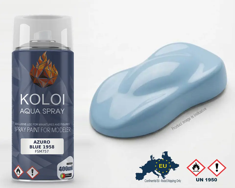 Azuro Blue 1958 – Koloi Aqua Spray 400ml 1