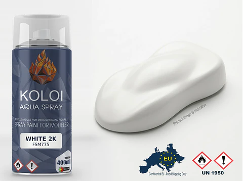 White 2K – Koloi Aqua Spray 400ml