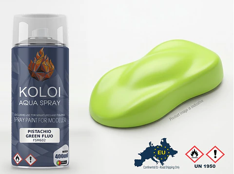 Pistachio Green Fluo – Koloi Aqua Spray 400ml