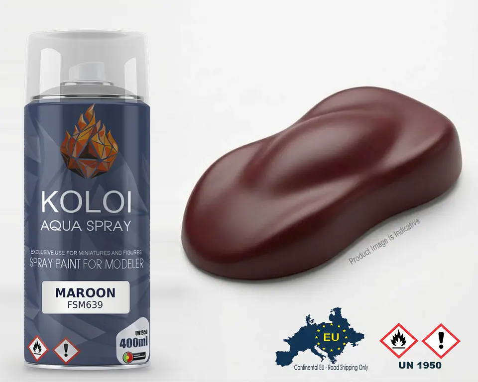 Maroon – Koloi Aqua Spray 400ml 1