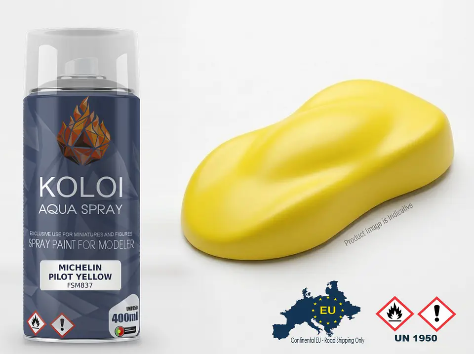 Michelin Pilot Yellow – Koloi Aqua Spray 400ml 1
