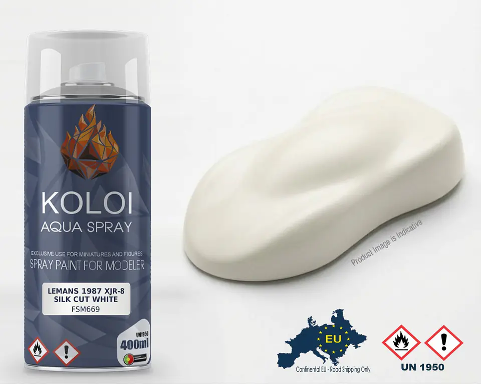 Lemans 1987 XJR-8 Silk Cut White – Koloi Aqua Spray 400ml 1